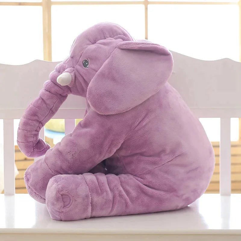 Éléphant en Peluche - Maman et Bébé