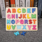 Alphabet Puzzle en Bois - Maman et Bébé