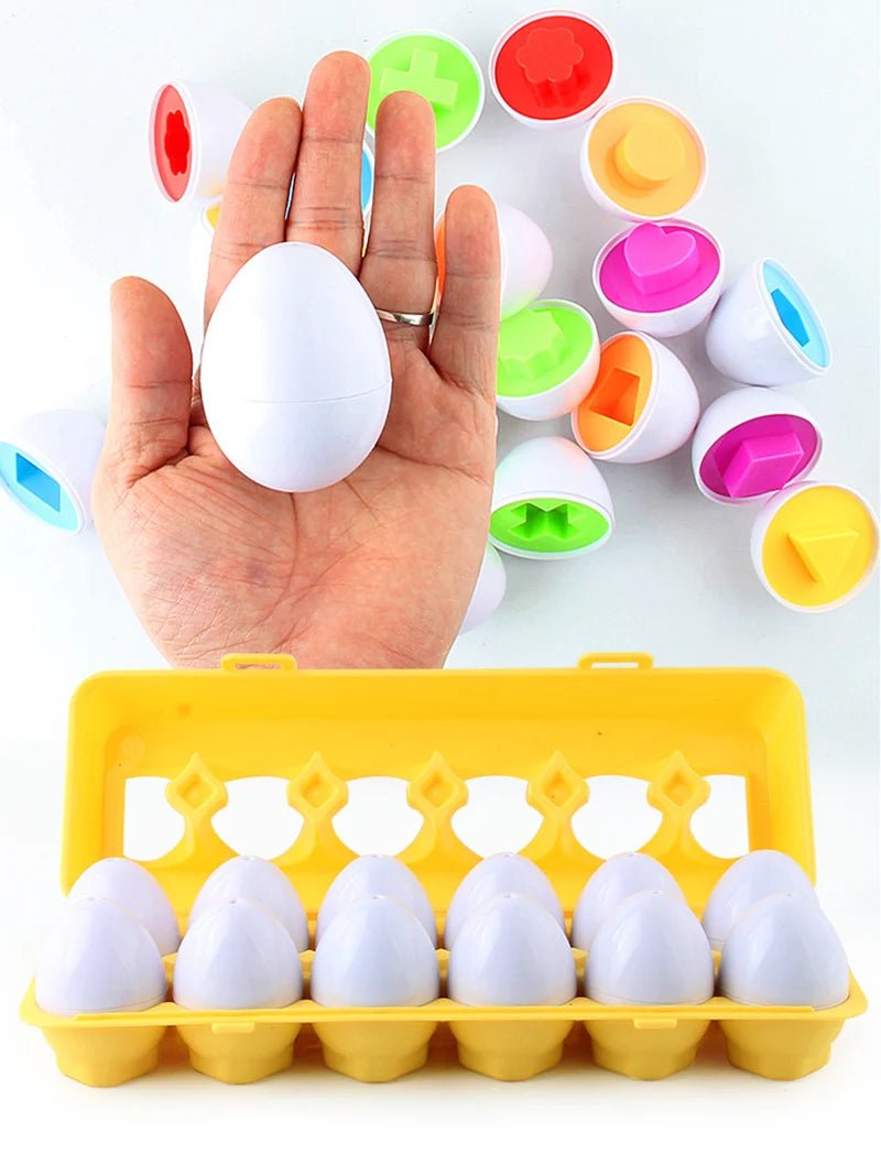 Jeu Montessori oeufs intelligent pour Bébé - Maman et Bébé