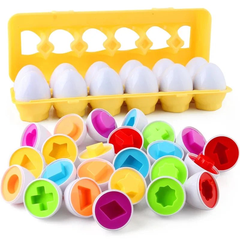 Jeu Montessori oeufs intelligent pour Bébé - Maman et Bébé