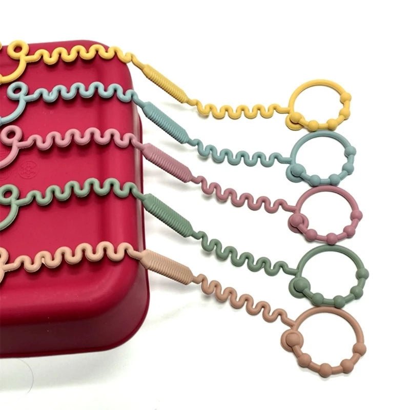 Sangle des jouets en silicone - Maman et Bébé